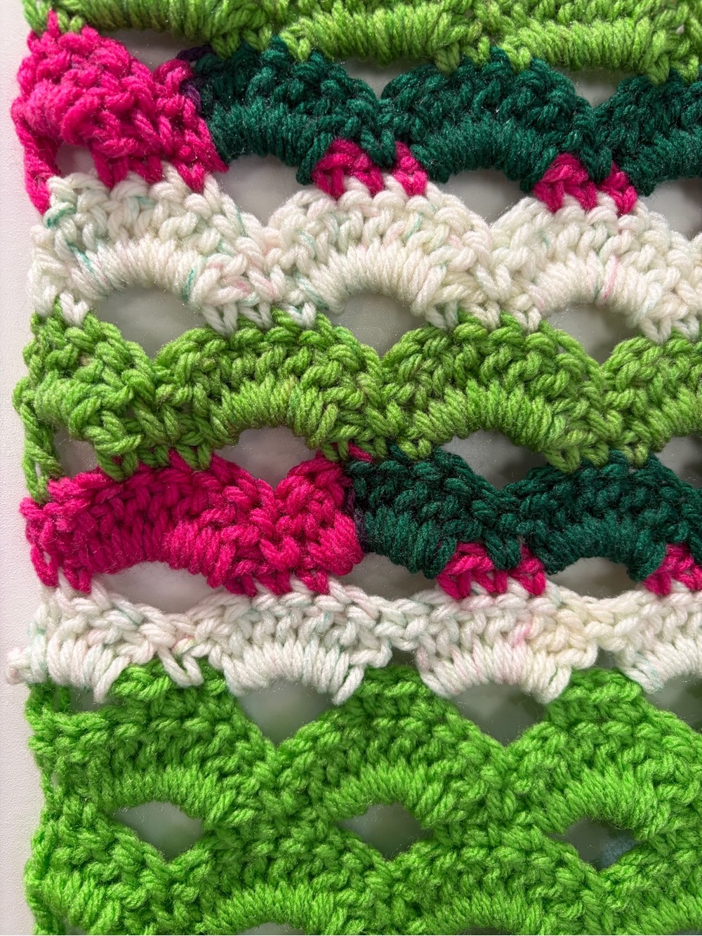 Handmade Crochet Hair Bow & Accessory Organizer Girls Room Wall Hanging - Picture 3 of 3